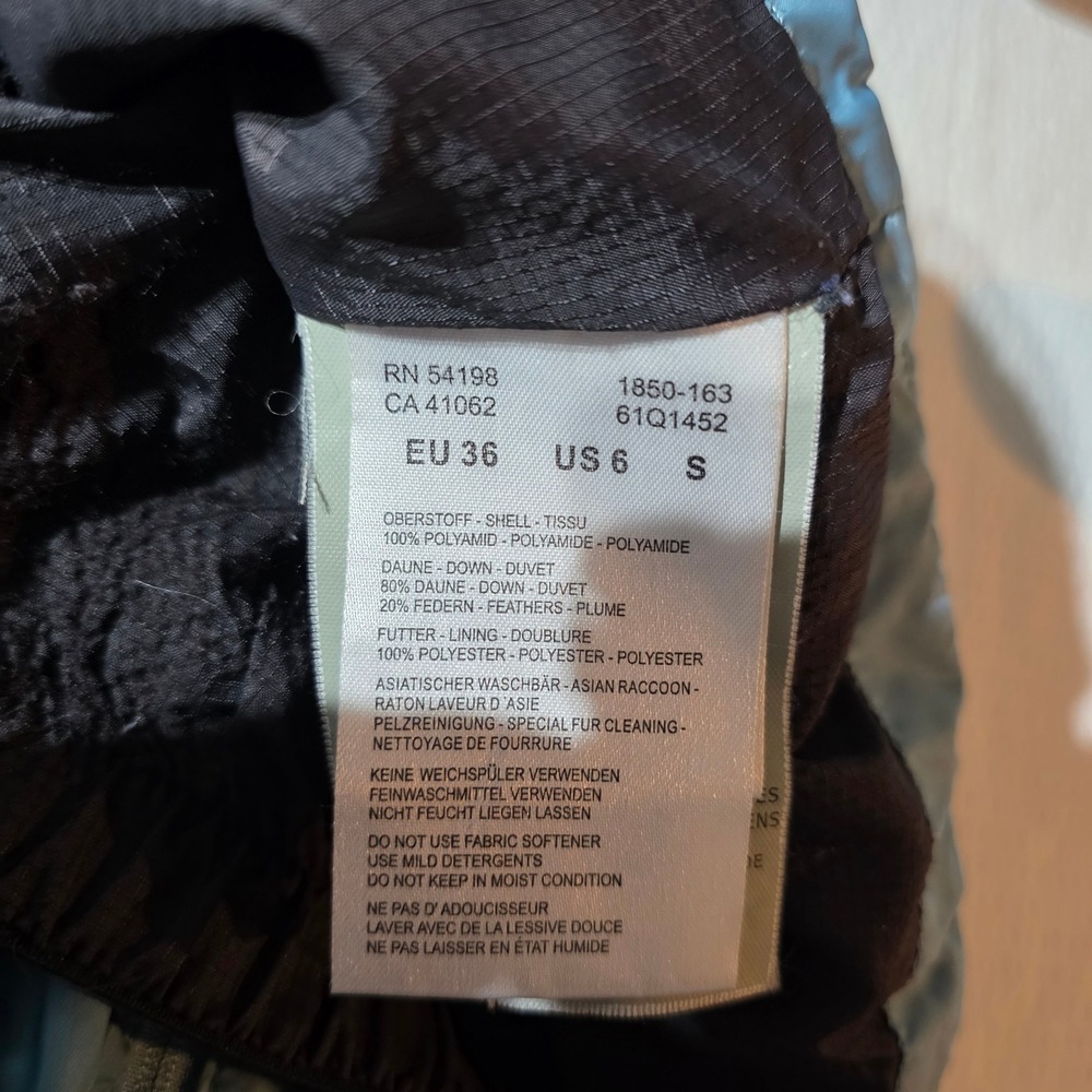 Bogner Fire + Ice Women's Blue Down Puffer Ski Jacket Size 6 Small - Picture 14 of 16